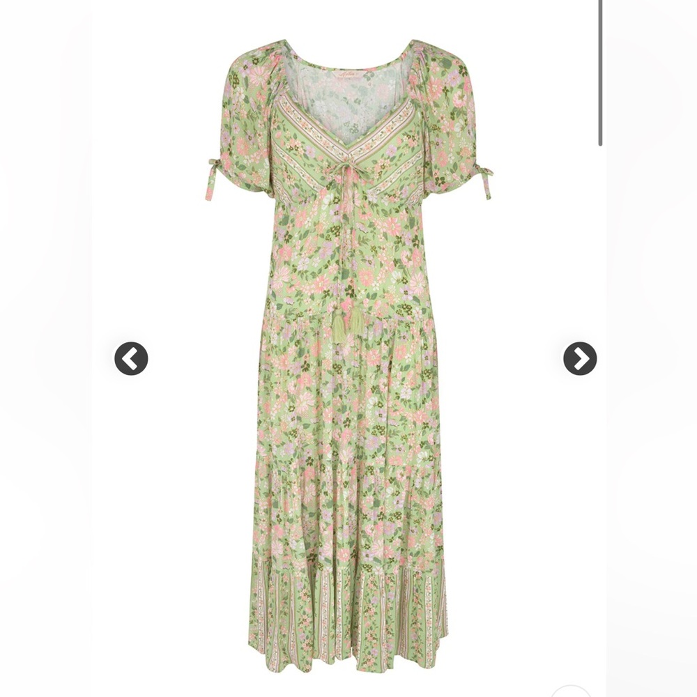 Arnhem Odessa Midi Dress in Clover
